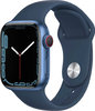 Apple Watch Series 7 LTE 45mm Aluminium Abyssblau Sportarmband #