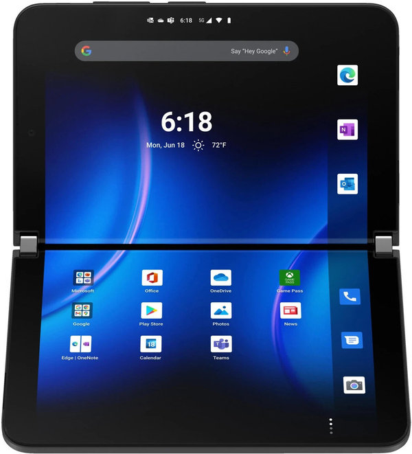 Microsoft Surface Duo 2 - 5G Smartphone - Dual-SIM - RAM 8 GB / 256 GB - OLED-Display #