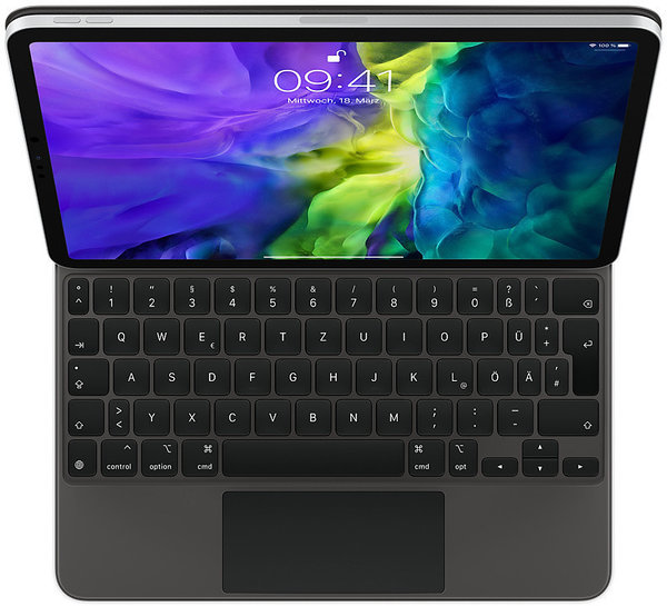 Apple Magic Keyboard für iPad Air (4. Generation) 11" iPad Pro (2. Gen) deutsch MXQTD/A