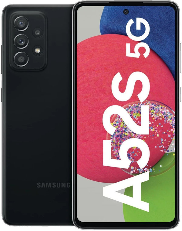 Samsung A528 Galaxy A52s 5G 128GB/6GB RAM Dual-SIM - Schwarz #