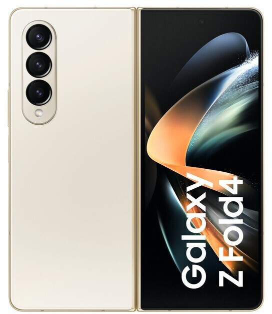 Samsung GALAXY Z Fold4 5G Smartphone beige 256GB Dual-SIM Android 12.0 F936B