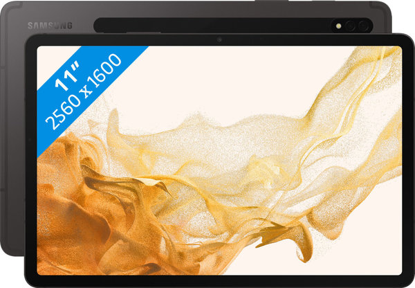 Samsung GALAXY Tab S8 128 GB graphite Android Tablet inkl. S-Pen SM-X700NZAAEUB