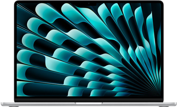 Apple MacBook Air 15,3" 2023 M2/8/256GB SSD 10C GPU Silber MQKR3D/A